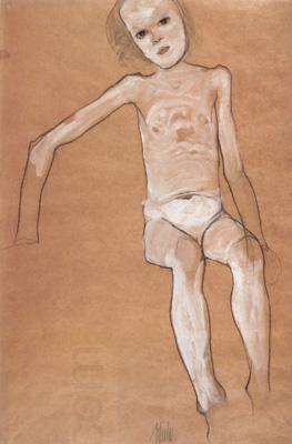Egon Schiele Seated Nude Girl (mk12)